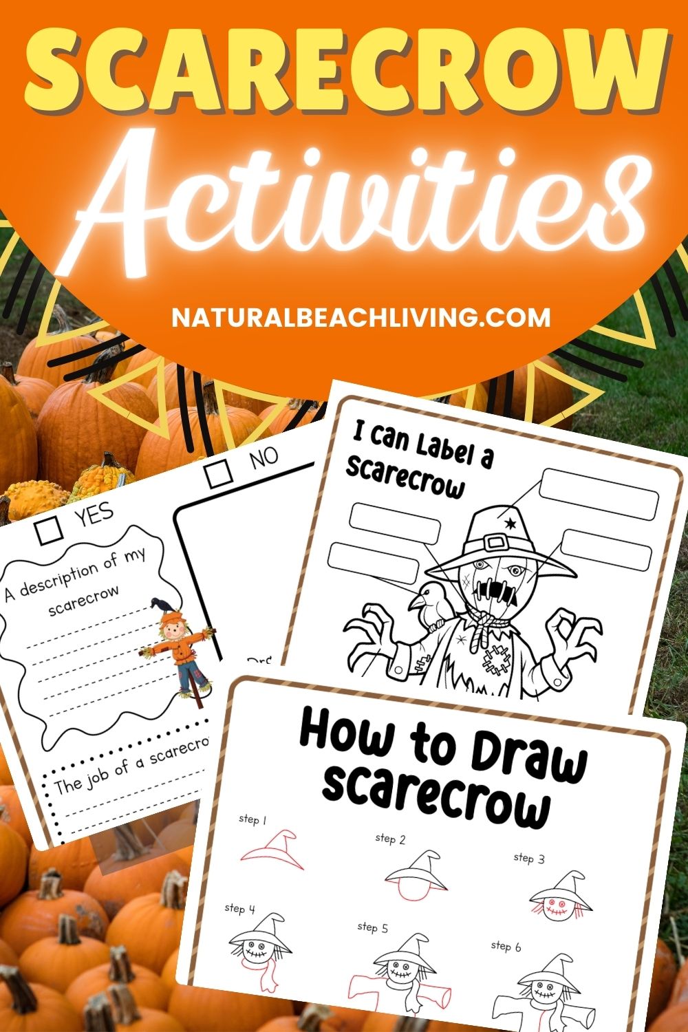 Free Scarecrow Printable Activities