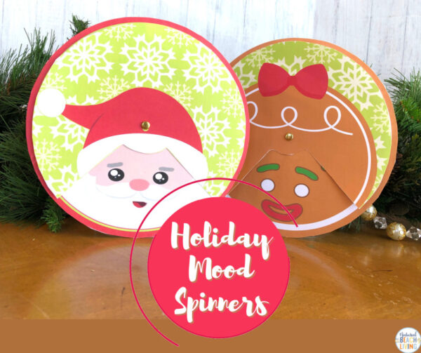 Christmas Emotions Activities Spinners - Natural Beach Living