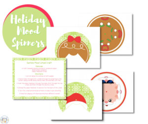 Christmas Emotions Activities Spinners - Natural Beach Living