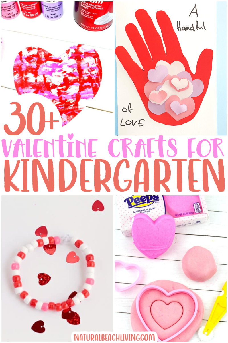 30+ Valentine Crafts for Kindergarten – Art and Craft Ideas for Kids