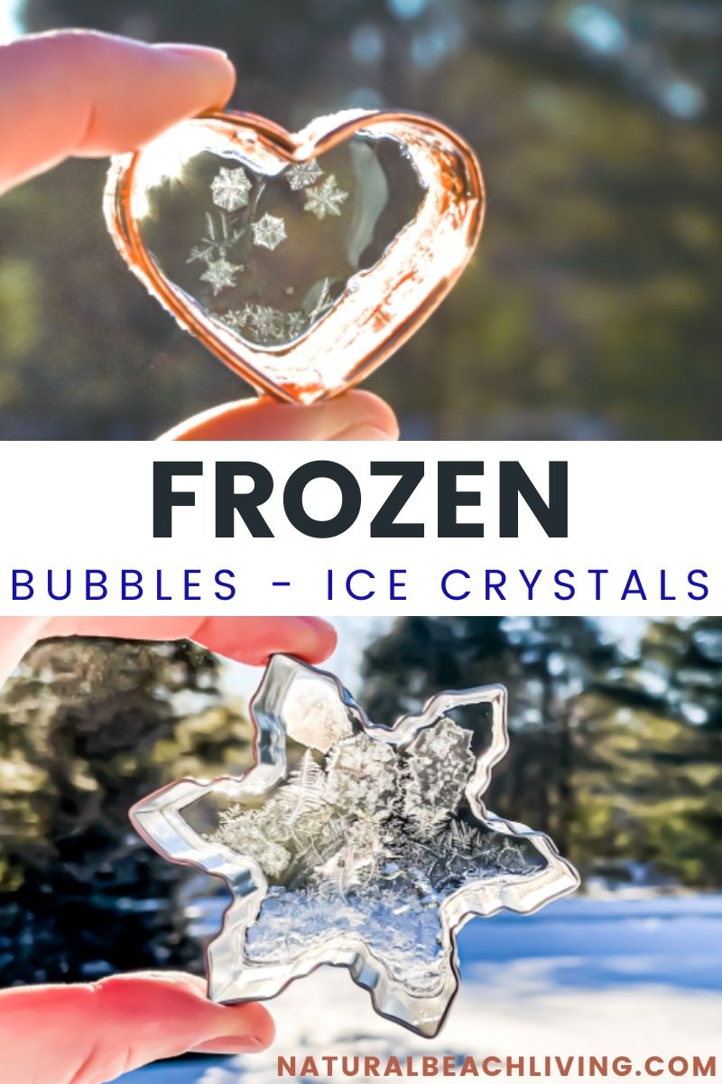 Frozen Ice Bubble Snowflakes – Winter Science Activities