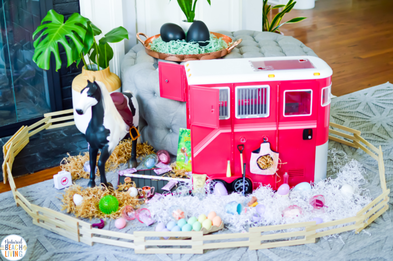 You won’t want to miss these easy Easter basket horse themed gift ideas for your Easter celebration this year. Equestrian easter basket for Kids of all ages. Horse themed Easter Basket