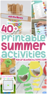 45+ Fun Printable Summer Activities for Kids - Natural Beach Living