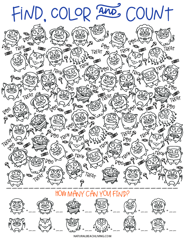 Check out these fun Halloween printables for kids and enjoy the best Halloween activities, learning ideas, and more with your family this year. Or use these free Halloween printables in your classroom or as Halloween Party Ideas.