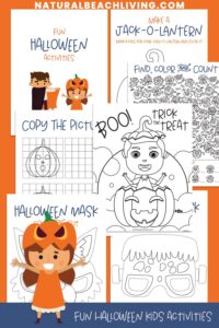 Free Fun Halloween Printables and Activities for Kids - Natural Beach ...