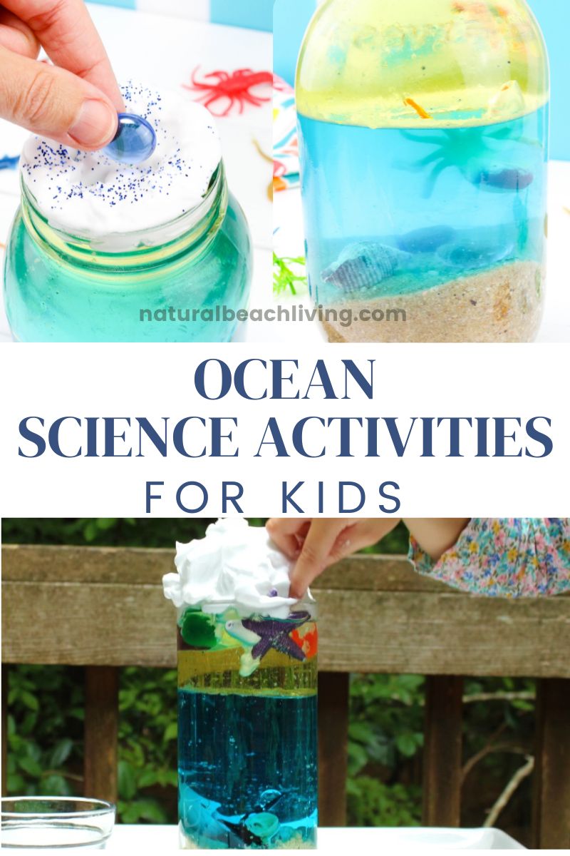 Do this simple Ocean water experiment to teach kids about density. It's a perfect kitchen science experiment or outdoor science activity that works for an ocean unit. The perfect STEM activity for kids