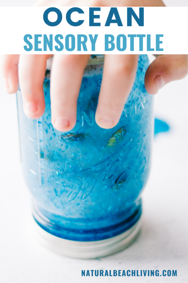 Ocean Sensory Bottle for Kids with Video - Natural Beach Living