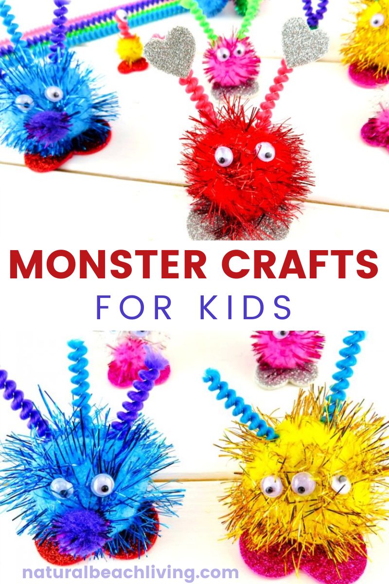 Adorable Monster Crafts for Preschoolers, From goofy green monsters to friendly pink ones, these kid-friendly projects will spark creativity and provide hours of imaginative play. friendly monster crafts for kids, Preschool Monster theme