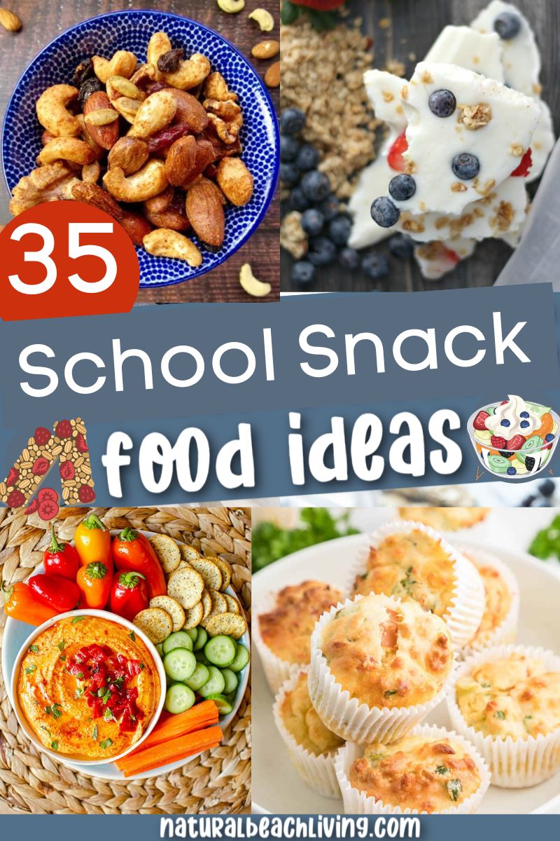 Find over 35 healthy back to school snacks, As children head back to school, it's important to make sure they have healthy snacks to fuel their brains and bodies throughout the day, delicious after school snack ideas for kids