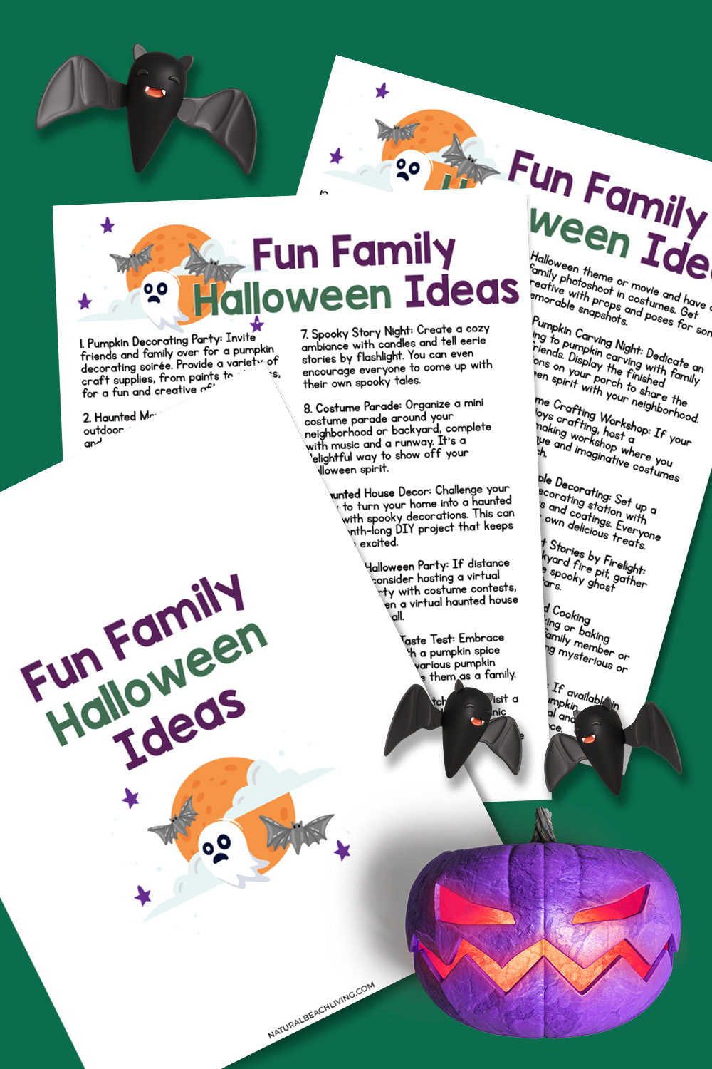 25+ Fun Family Halloween Activities with Free Halloween Printables
