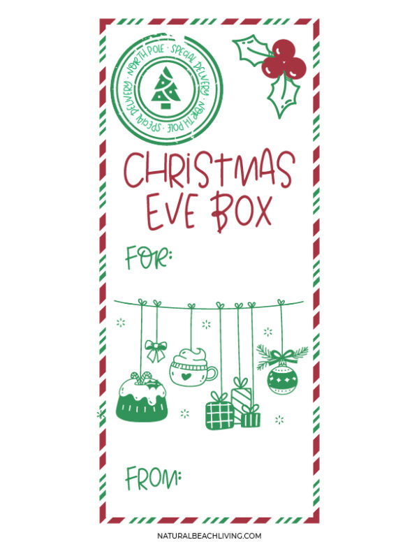 Christmas Eve Box Ideas Printables: Tips for a Memorable Holiday ...