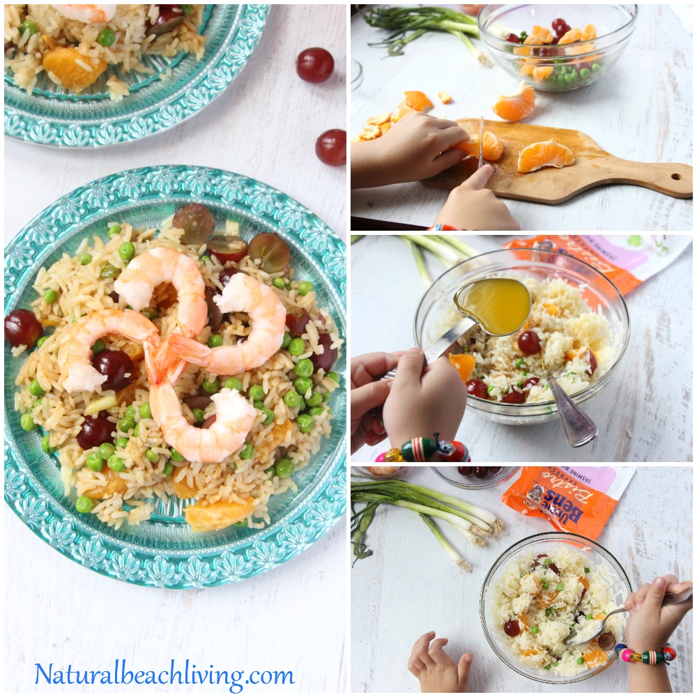 Cooking with Kids, Shrimp and Rice recipe, The Best Ways to Keep Family Traditions Going Year After Year, Parenting Ideas perfect for family time, easy ways to include the whole family.
