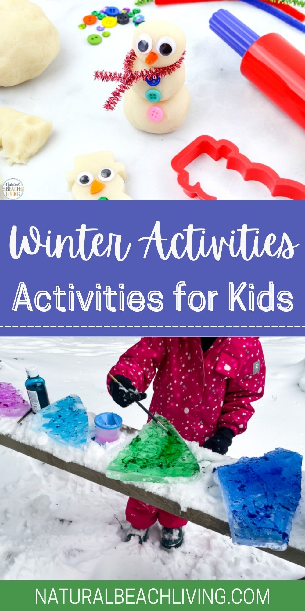 Ice Painting is a Fun Winter Activity for Kids. Kids love painting rainbows and making ice crystal houses, Ice Cube Painting Rainbow Art is a simple way for kids to express themselves creatively. Have fun making art with Ice