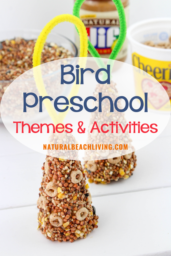 Check out this Amazing Bird Preschool Theme, with over 50 ideas of bird activities for preschool and kindergarten. Math activities, literacy, fine motor, science, preschool crafts  & more! Spring themes for preschool