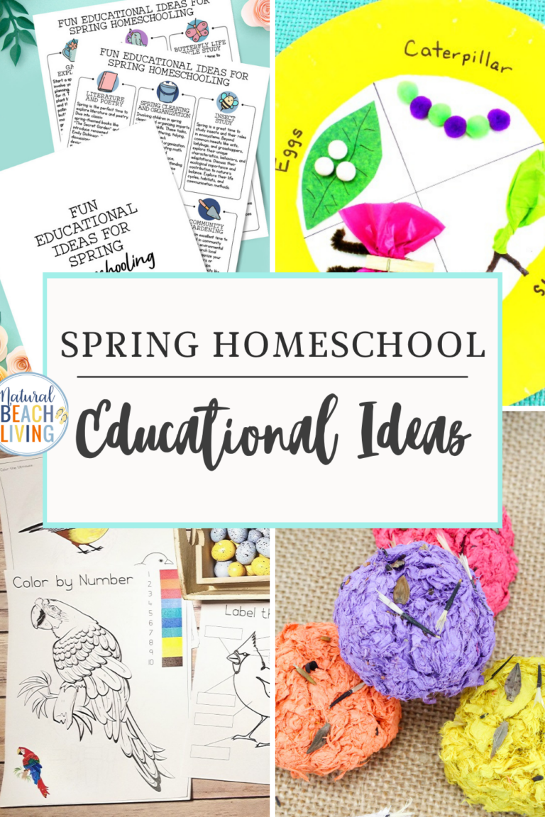 50+ Fun Spring Homeschooling Ideas for Kids of All Ages