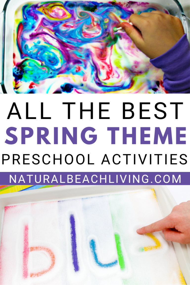 Spring Theme Preschool – Fun Spring Activities You’ll Love