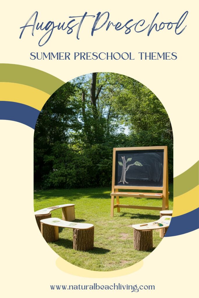 Explore 30+ August preschool themes with hands-on activities, lesson plans, crafts, and more for toddlers & kindergartners!