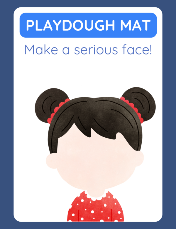Emotions Playdough Mats Free Printable - Natural Beach Living