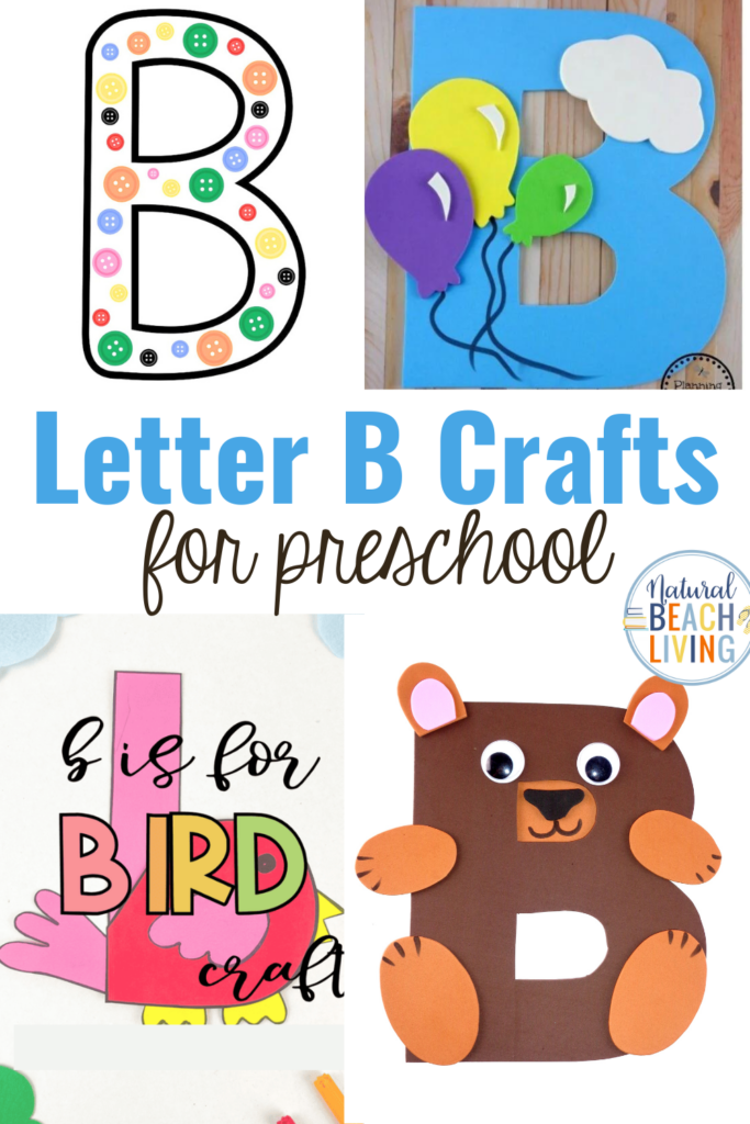 Over 25 Letter B Crafts for Toddlers, preschoolers, and kindergartens to work on learning their ABCs. Kids love all of these fun Alphabet crafts. You can use these letter b crafts along with a letter of the week unit with letter b activities for all of your hands on alphabet learning