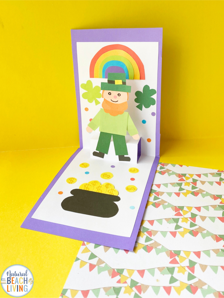 St. Patrick's Day Leprechaun Craft, Kids and Adults Love this Leprechaun Pop Up card, so grab your St. Patrick's Day Free Templates, and let's get crafting. St. Patrick's Day Crafts for Kids