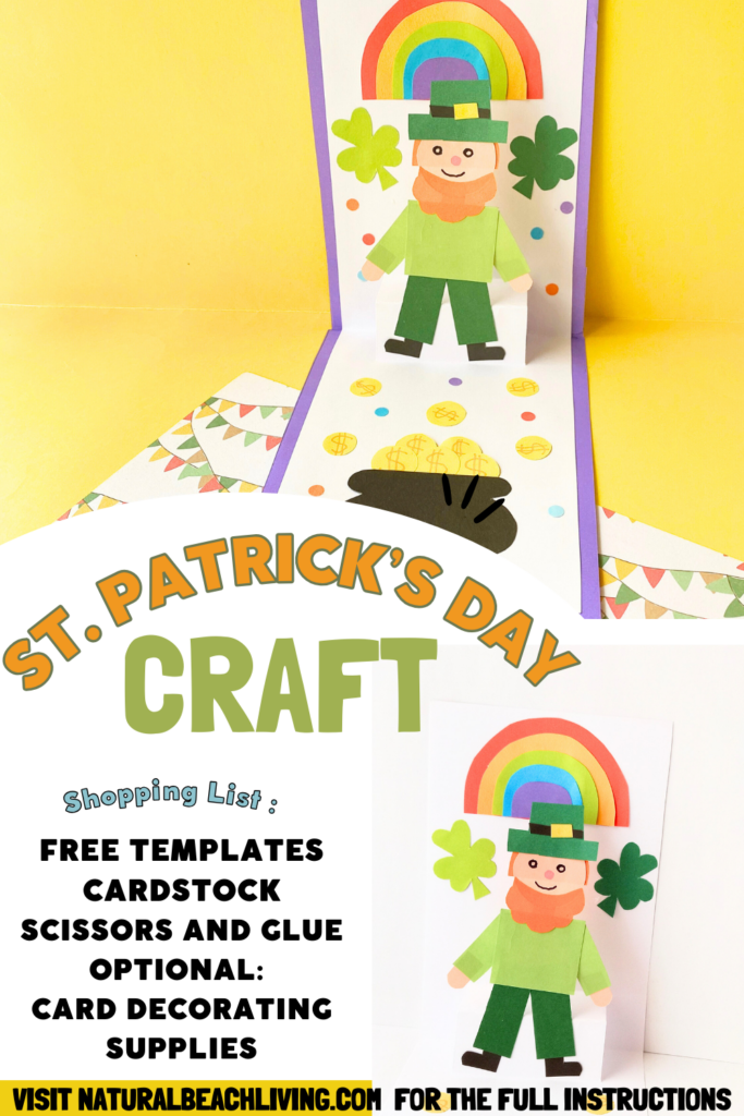 St. Patrick's Day Leprechaun Craft, Kids and Adults Love this Leprechaun Pop Up card, so grab your St. Patrick's Day Free Templates, and let's get crafting. St. Patrick's Day Crafts for Kids