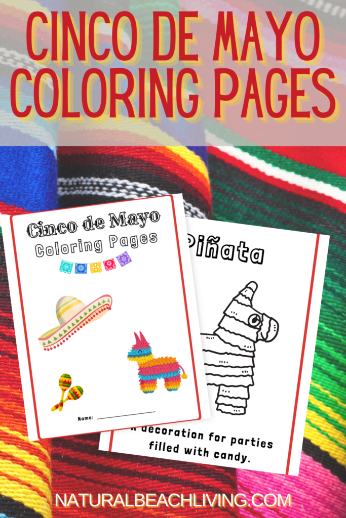 These Free Cinco de Mayo coloring pages feature Mexican traditions, printable Cinco de Mayo coloring pages like pinatas, sombreros, maracas, Mexican flags, and festive decorations to celebrate a wonderful holiday.