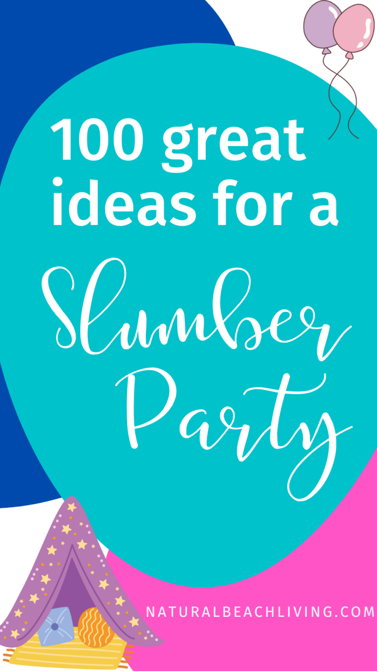100+ Fun Things To Do At A Sleepover - Natural Beach Living