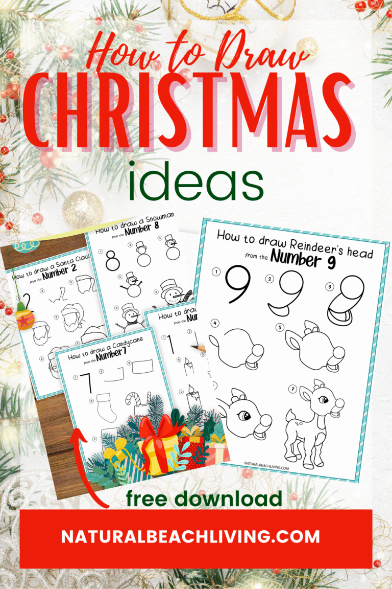 How to Draw Christmas Ideas Free Printables