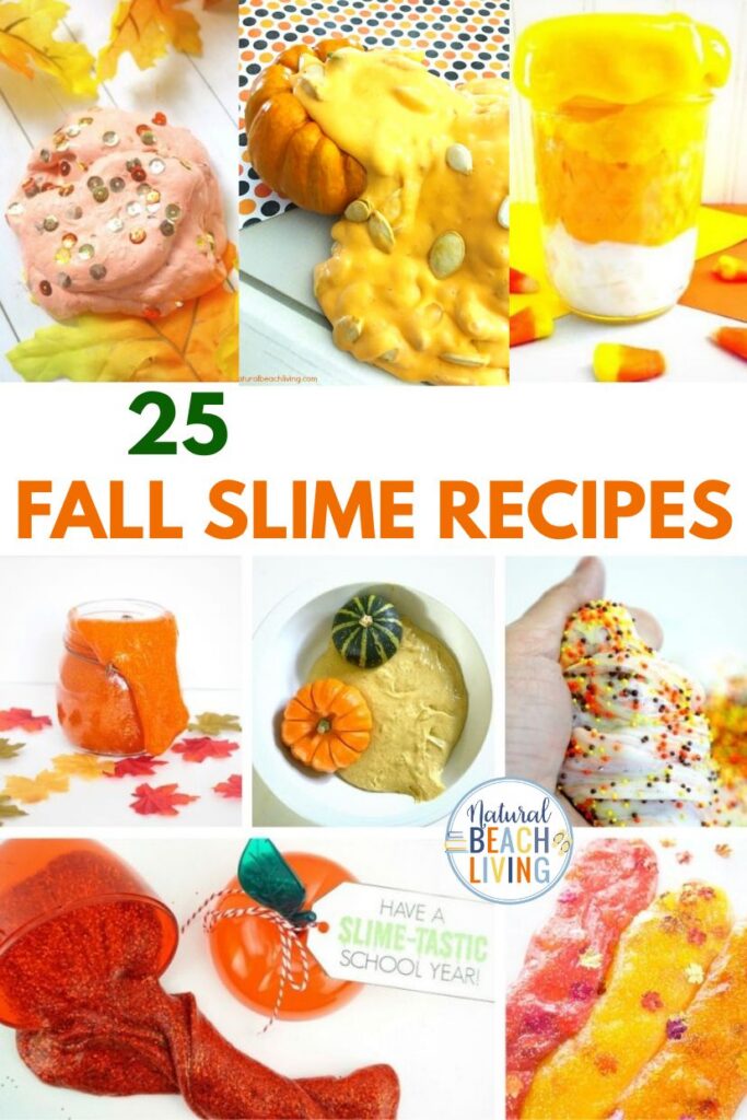 Discover 28+ awesome fall slime recipes for kids! Fun, easy, and seasonal sensory play ideas perfect for autumn crafts and hands-on creativity. Pumpkin slime, leaves, apple, cinnamon, fluffy slime and more. 