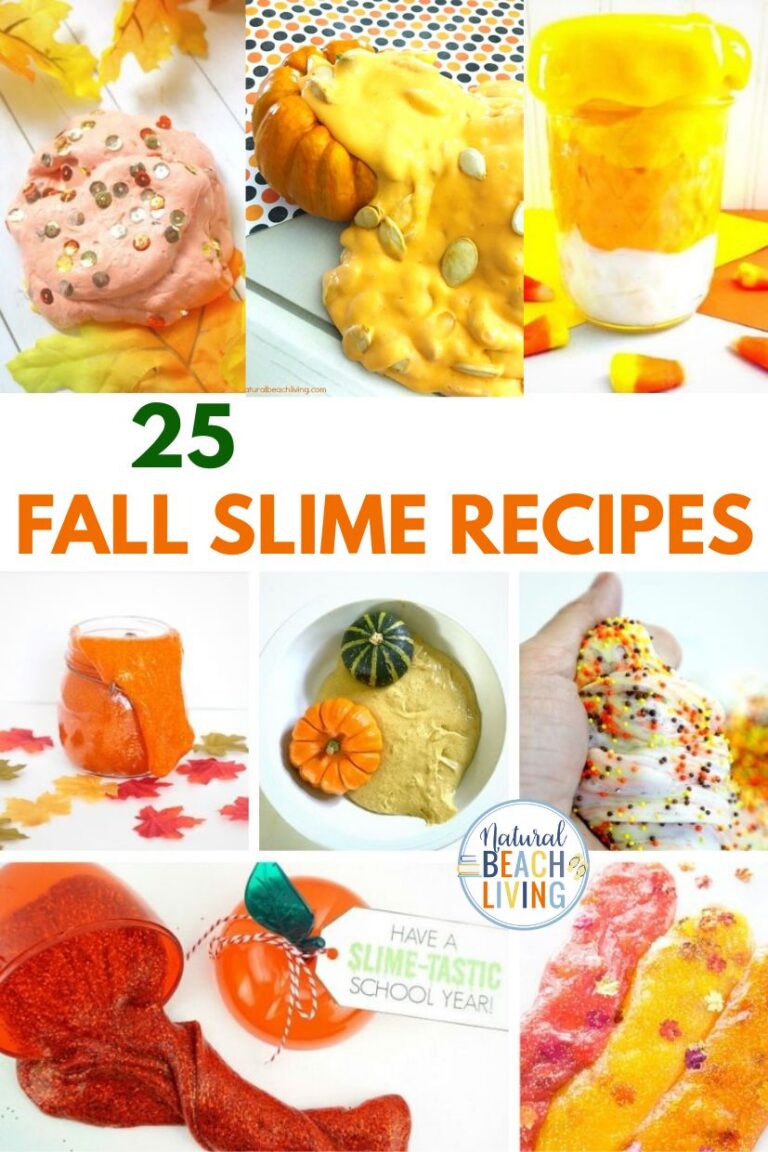 28 Best Fall Slime Recipes
