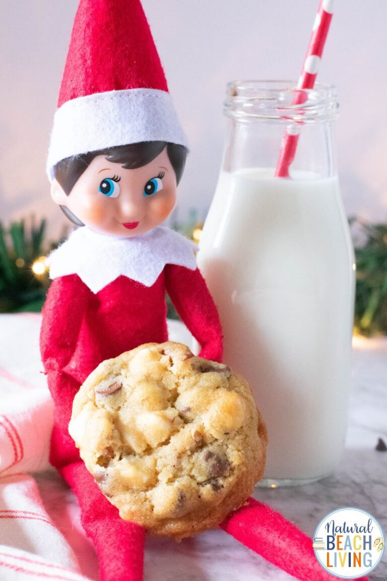 Easy Elf Christmas Chocolate Chip Cookies