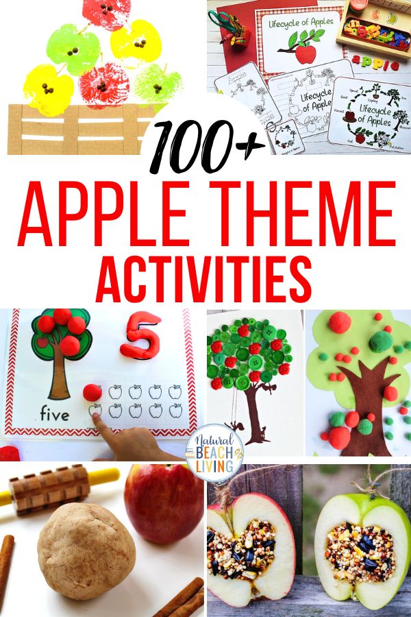 150+ Apple Theme Activities for Kids