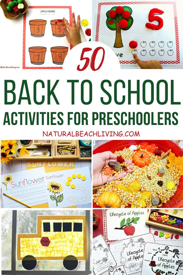 Fun, easy back to school preschool activities to build confidence, ease first-day jitters, and create a smooth, happy start to the school year. Fall Preschool Activities